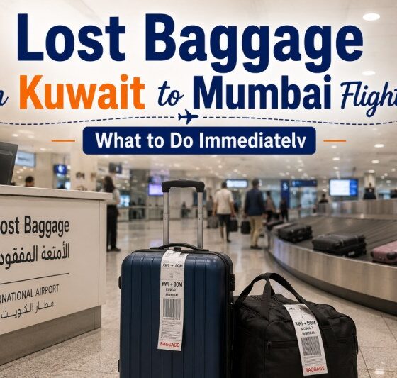 Lost Baggage on Kuwait to Mumbai Flight What to Do Immediately
