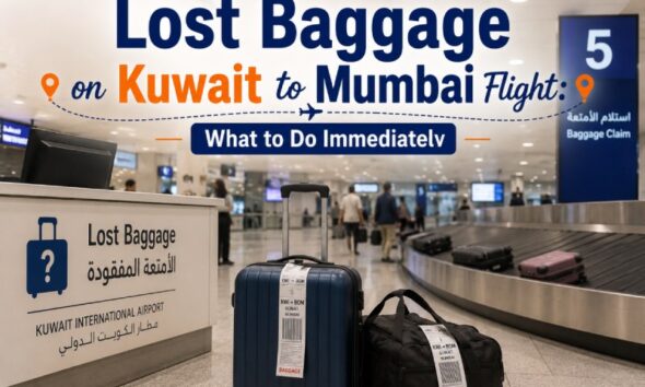 Lost Baggage on Kuwait to Mumbai Flight What to Do Immediately