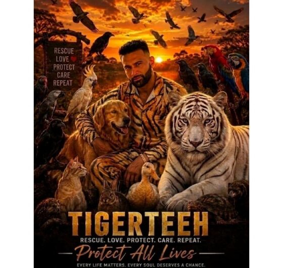 Tigerteeh Rescue House Touseef Panchbhaya’s Mission of Love and Care for Animals