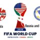 Canada vs Bosnia and Herzegovina, 2026 FIFA World Cup