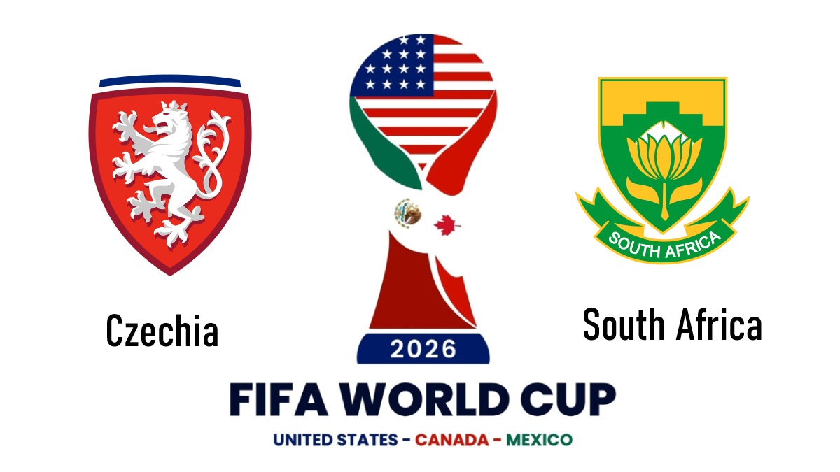 Czechia vs South Africa, 2026 FIFA World Cup