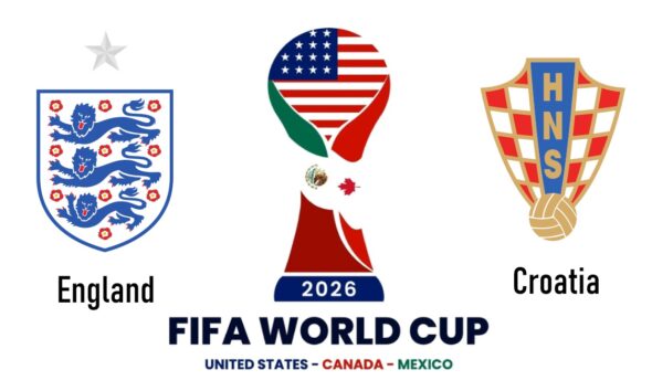 England vs Croatia, 2026 FIFA World Cup