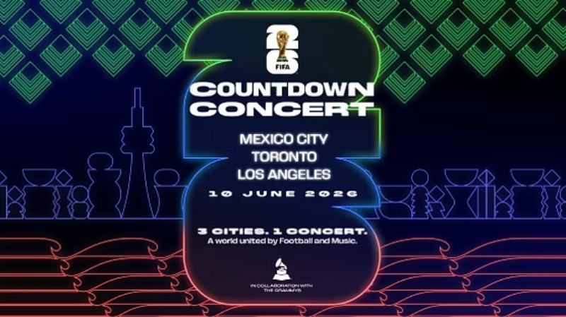 FIFA Countdown Concert Set to Launch World Cup Celebrations in Toronto, Mexico City and Los Angeles