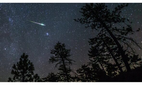 Perseid meteor shower