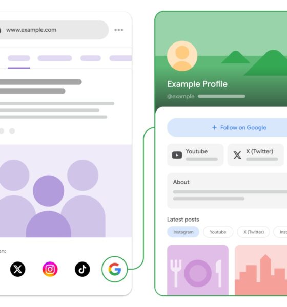 Google Adds Search Profile Badge for Websites