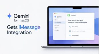 Google Gemini for macOS Adds Support for Apple Messages
