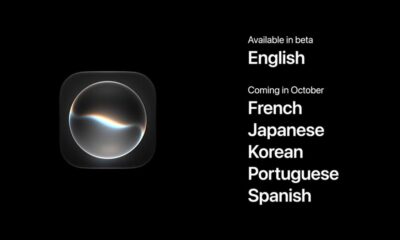 Siri AI Will Expand to Five More Languages in October